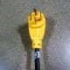 A 50 amp RV plug. If yours looks like this you need a 50 amp outlet.
