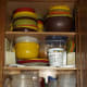 My fiance's mom's storage containers. A few too many.