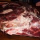 These are hunks of shoulder meat. Chunk them down however you wish, first following the bones. Leave meat on the bones so your dog can digest them easier.