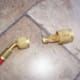 The quick-release valve, separated