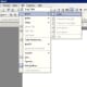 To insert a table, click Table - Insert - Table