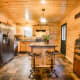 Homestead: generously appointed kitchen with island