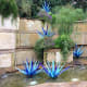 Dallas is a Lonestar Wonderland: Glass waterfall by Chihuly.
