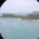 A porthole window in the lighthouse gives a special view of the world to remember.