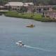 It's fun to watch boats from a lighthouse.