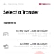 Select 'To other banks' among the options