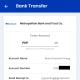Fill in all the details needed such as the amount, the account name and the account number.