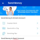 Among the options, select "Send to Bank"