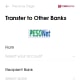 Fill in the needed details for the transfer