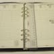 The ruler/bookmark and diary.