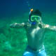 to this underwater diver ...