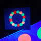 The game spinner glowing