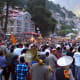 The main procession of Kullu Dussehra.