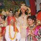 During Ramleela, actors act out incidents from the life of Rama.