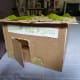 The finished sukkah