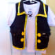 Our finished Jake the Pirate's shirt and vest.