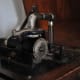 An original Edison recording machine.