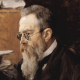 Portrait of Rimsky-Korsakov by Serov