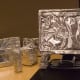 Wrap a coworker's computer and desk items in aluminum foil for a special surprise.