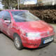 Who's the fool now? Try getting into this vehicle in a hurry. It's wrapped in plastic wrap.