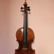 Completed violin repair (front)