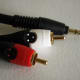 Y-cable with male 1/8"