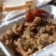 Fried chitlins at the annual Chitlin Strut in Salley, SC.