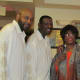 Dee Wright joined Jackie, in this photo with the Delfonics after their performance.