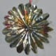 Fanned Paper Circle Christmas Ornament