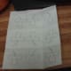 Fold the paper into several sections to draw and trace baby shamrocks.