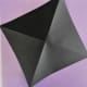 Fold square twice diagonally.