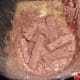 Disgusting fake poop made with a sponge cut into the right shape and dipped in chocolate pudding.