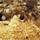 No-sew ruffled tree skirt.