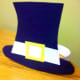 Our finished Pilgrim hat!
