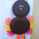 Our finished paper plate turkey!