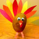 Our finished potato turkey!