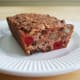 Most fruitcakes contain either dried or candied fruit, and some are prepared using liqueurs or other spirits so they can be stored without spoiling.