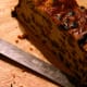 Once baked and sufficiently aged, the cakes are usually sliced into thinner sections before being served.