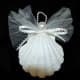 Tulle netting, satin ribbon and faux pearl & faux pearl string