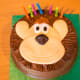 Lion cake.