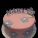 A fun flower cake for a 40-year-old.