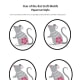 Rats in Chinese paper-cut style—I placed them in an oval to make them easier to cut out. Use to decorate cards or bookmarks.