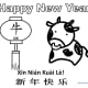 Year of the Ox Coloring Sheet 4—Doodle Ox—Landscape