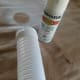 Spray paint the canister and its lid separately.