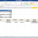 Adding the formula =+C10-D10-F10 to the first row of the Closing Balance column.