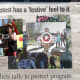 This augmented reality contains both a slide show and a video.