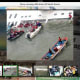 The iPad has been moved away from the newspaper, enabling the photos to be seen in a stand alone slide show.