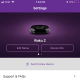 Tap "Settings" to display a screen that shows what Roku device you're currently connected to. If you have multiple Roku devices, you can select "Switch Roku Device" to change to a different one.