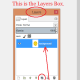 The Floating Layers Box and the Duplicate Layer button.