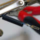 Cut a bit of shrink-wrap and make sure you cover the solder point before applying heat.